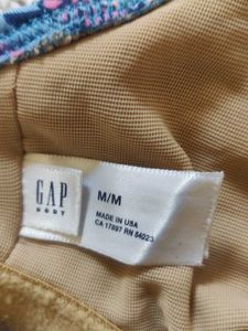 Gap Blue Floral Halter Bikini Top
