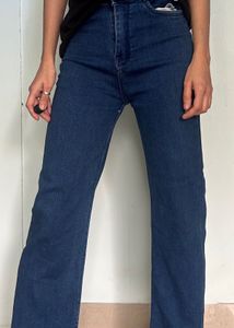 Dark Blue Denim Jeans