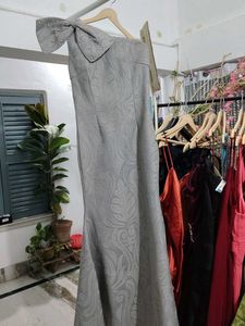 Elegant Grey Dress