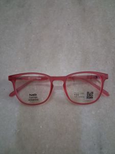 New Stylish Pink Eyeglasses with Case