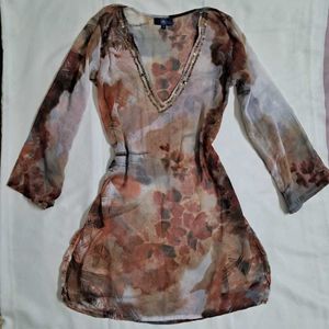 Y2k Vintage Forest Fairy Desi Chatpati Kurti Top