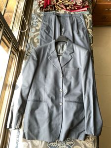 Men's blue-grey Suit