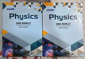 Allen CBSE Physics, Maths, Chemistry Study Books
