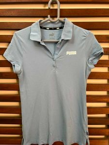 Puma Blue Polo T-Shirt