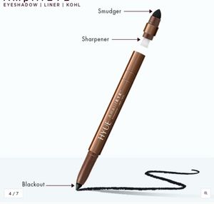 HYUE AmplifEYE 3 in 1 Eyeliner/kohl- Blackout