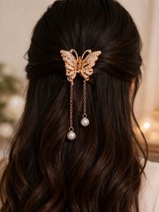 Butterfly Hair Claw Clip