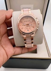 Mk ladies watch all crono and date working