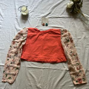 Chic Cropped Top &amp; Ripped Jeans Set