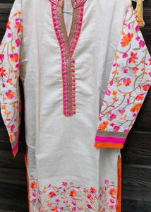 Elegant Embroidered Kurta