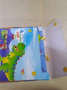 Carry bag set of 4 Dinosaurs Coloring Books