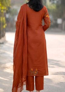 Stylish Embroidered Kurta Set with Dupatta