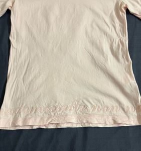 🍥Light Pink Crew Neck Top