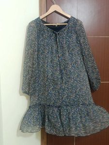 Floral Print Mini Dress