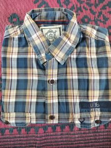 Blue Checks Full Hands Shirt