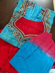Designer Kurta Salwar Chunni