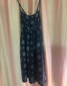 Paisley Print Midi Dress