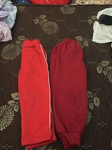 Kids Red Track Pants Bundle