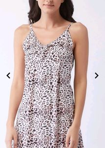 Animal Print Night Wear Set