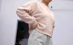 Cozy Cropped Sweatshirt