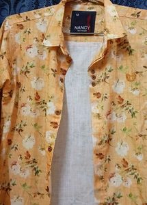 Floral Print Shirt for 10yrs boys.