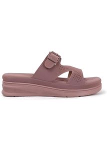 Lavender Flatform Sandals