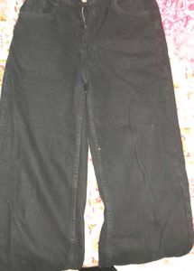 Black Wide Leg Jeans