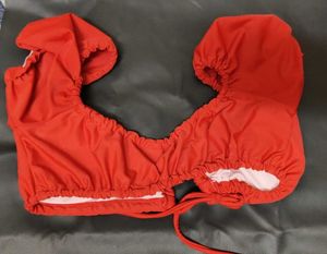 Red Off-Shoulder Bikini Set