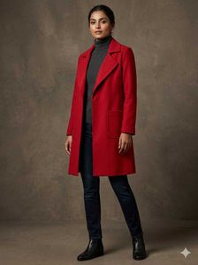 Vibrant Red Blazer