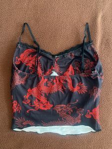 Dragon Print Camisole Top