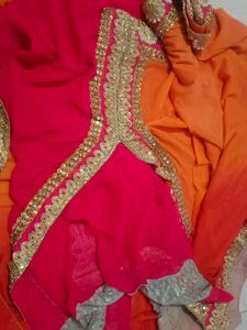 Lehenga Pattern Saree
