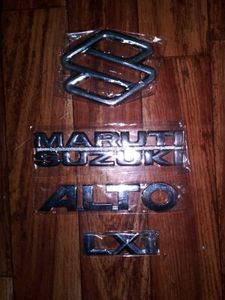 Maruti Suzuki Alto LXi Chrome Emblems