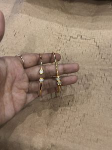Elegant Gold Bangles Set
