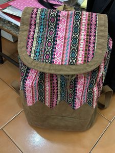Boho Print Backpack