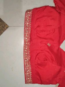 RED ELEGANT BLOUSE