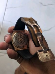 FORICHS Skeleton Watch - Rose Gold Tone