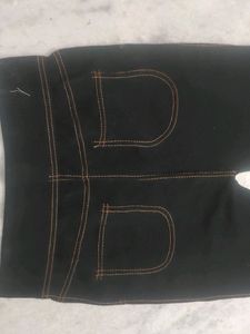 Ladies Denim Print Legging Jegging Pearl Work