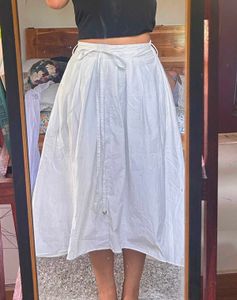 White Ethnic Skirt