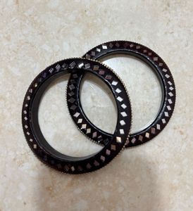 Adjustable Bracelet + 2 Bangles Combo