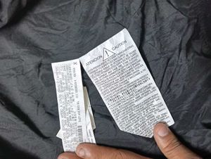 Zara Men lather hoodie jacket made in (spain)