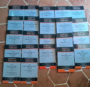 NEW SYLLABUS PROFESSIONAL'S AIBE 25 Bare Acts set