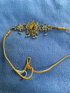 Antique Oxidised Choker Necklace