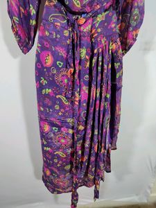 Purple Floral Printed Co-ord (Women's)