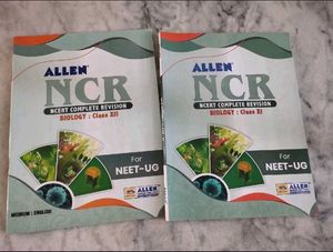 Allen NCR Biology NEET-UG Books