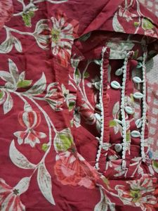 Floral Print short kruti