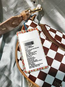 Checkered Crossbody Bag