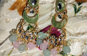 Designer Ethnic Chandbali Earrings