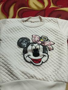 Minnie Mouse Quilted Sweatshirt