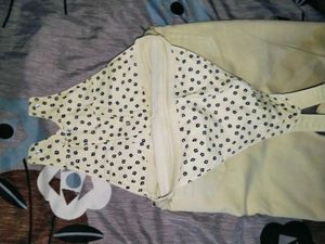 Cream Overalls for Women