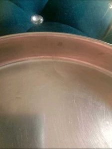 steel thali - Set of 2