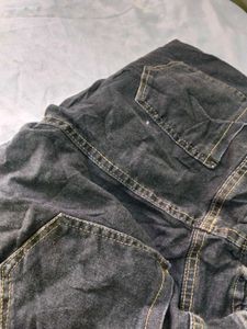 Cute Flare Jeans with Bow Detail